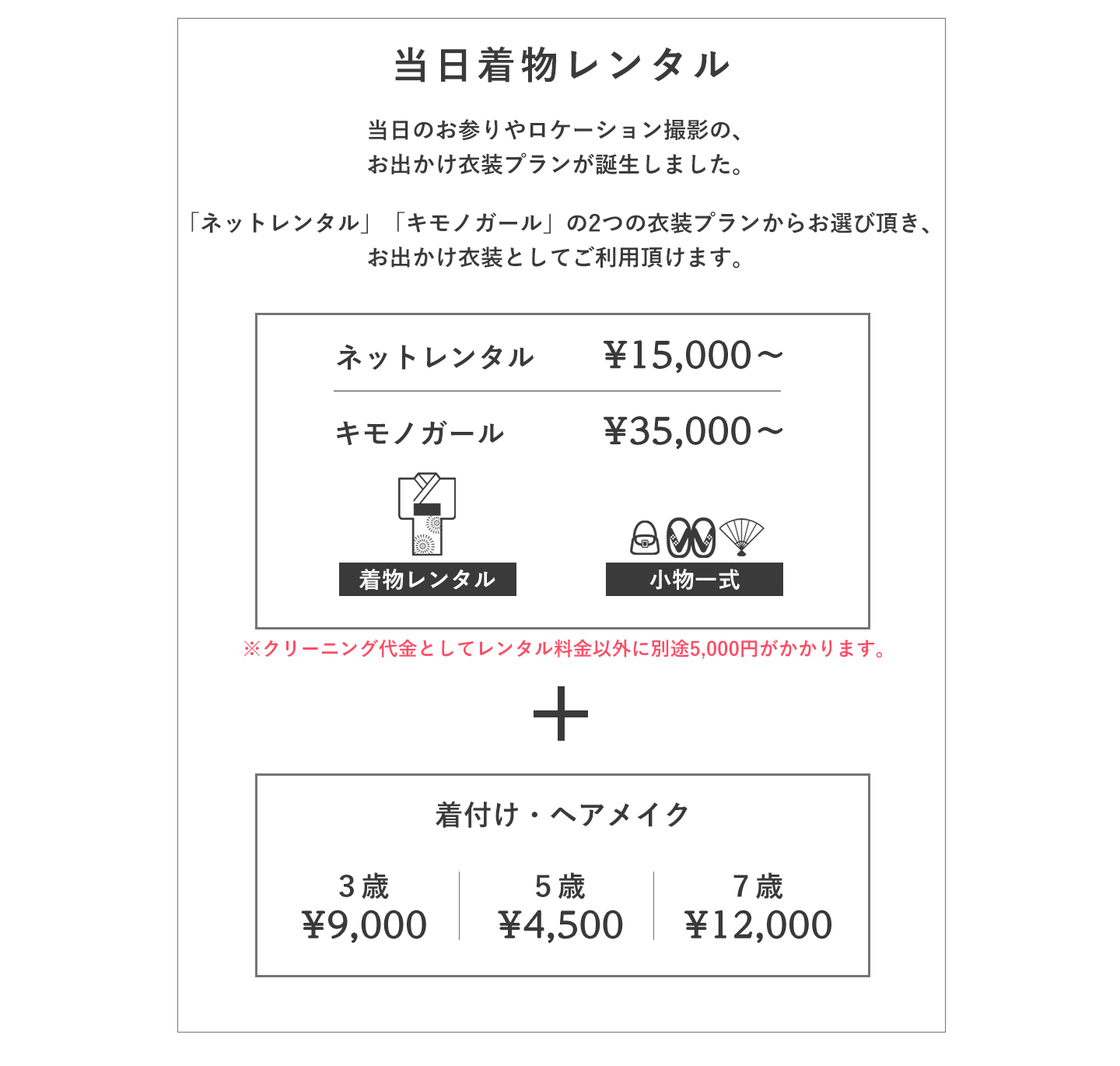 お出かけプラン