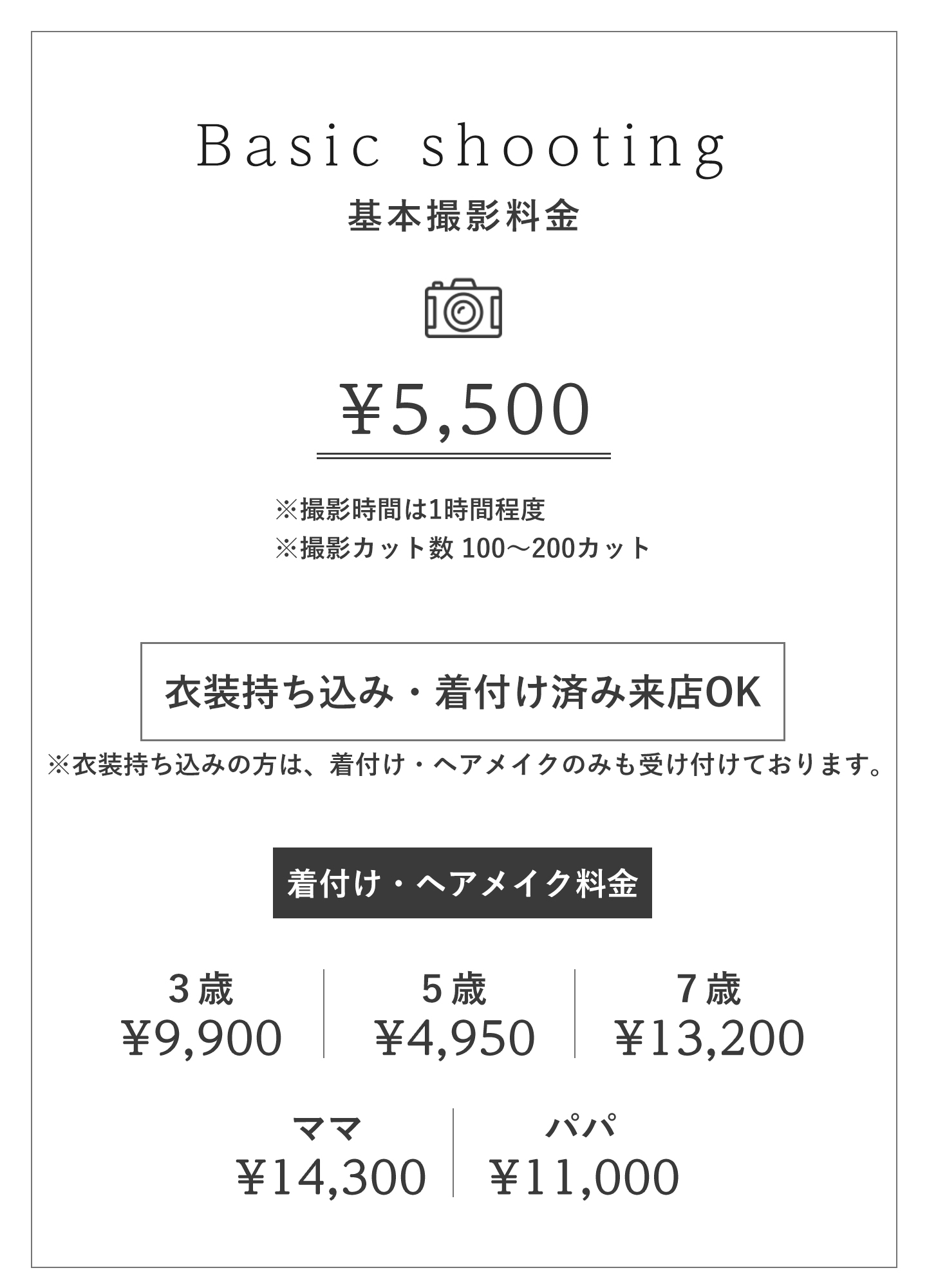 753基本撮影料